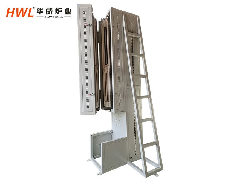 多温区触摸屏控制立式管式炉HWL-12VGLK