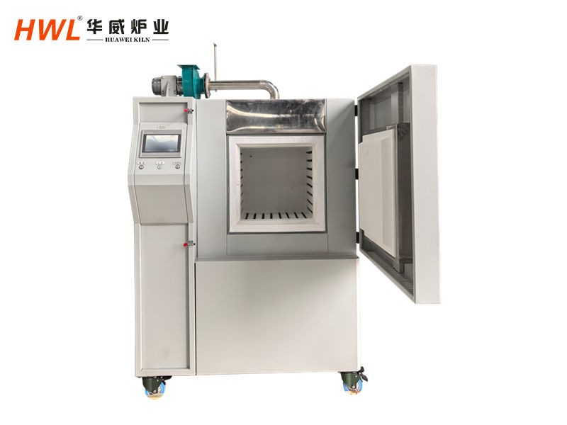 带排气立式箱式炉